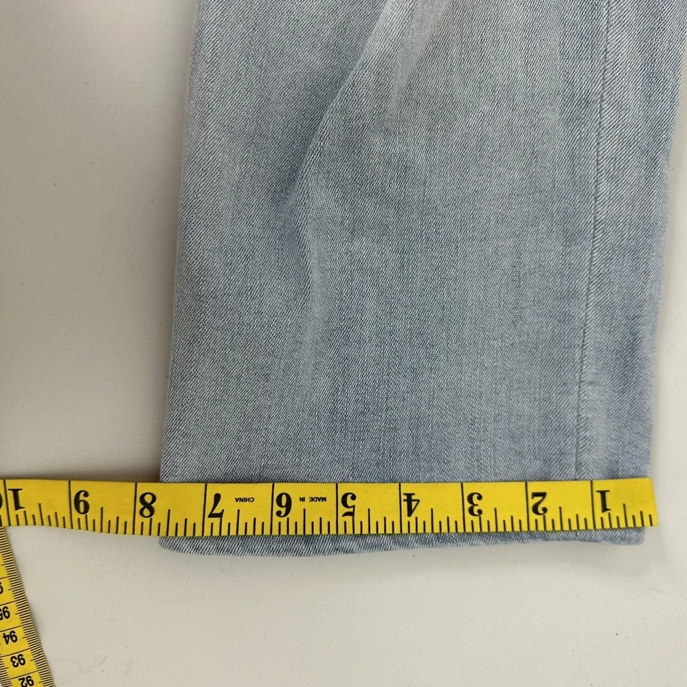 Kancan Jeans Womens Plus size 20 Blue Light Wash Crop Distressed Stretch‎